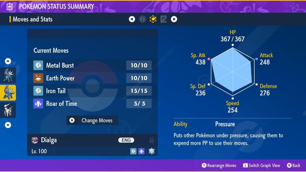 NON Shiny DIALGA Pokémon Scarlet and Violet 6IV Competitive Battle Ready - Pokémon Scarlet & Violet digital Pokémon trade