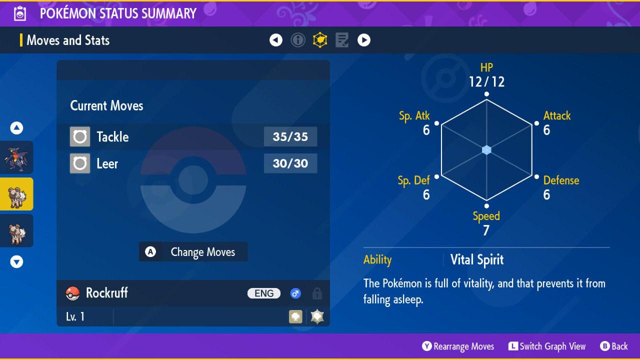 Shiny ROCKRUFF Pokémon Scarlet Violet 6IV Competitive Battle Ready - Pokémon Scarlet & Violet digital Pokémon trade image 2