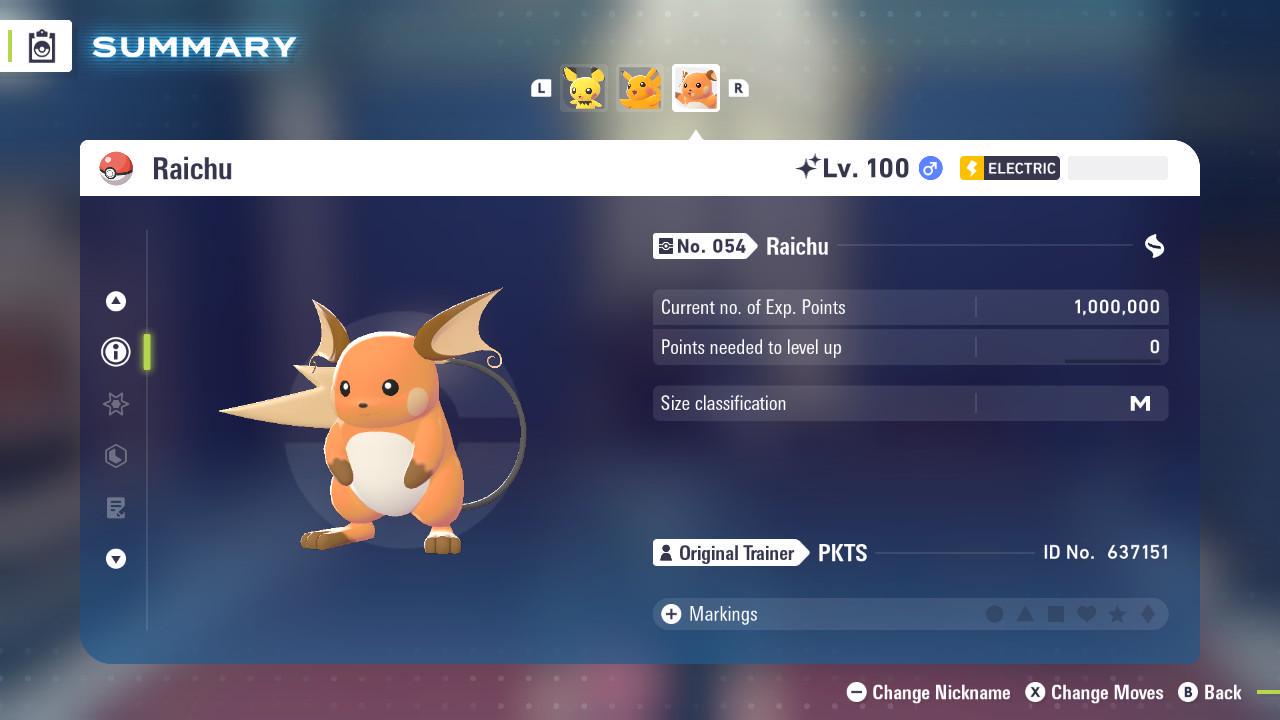 Shiny RAICHU Pokémon Legends ZA 6IV Competitive Battle Ready - Pokémon Legends: Z-A digital Pokémon trade image 3