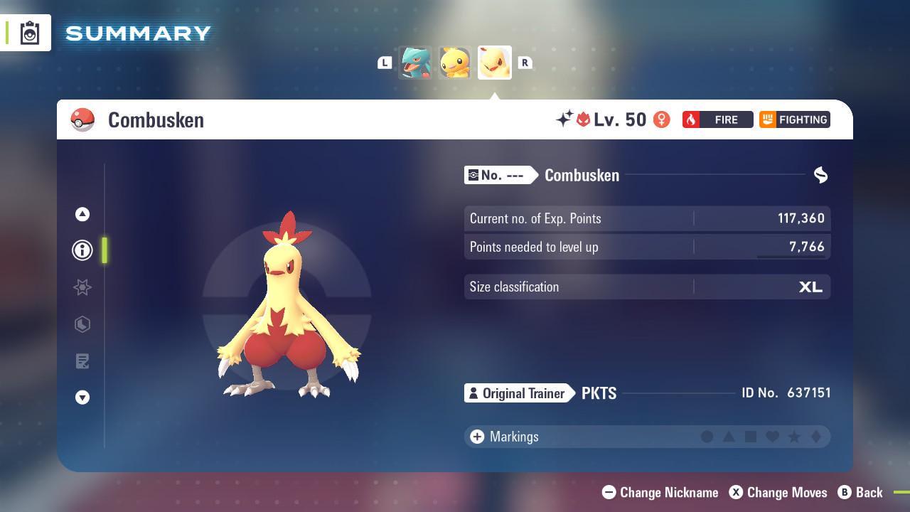 Shiny Alpha Combusken Pokémon Legends ZA 6IV Competitive Battle Ready - Pokémon Legends: Z-A digital Pokémon trade image 2