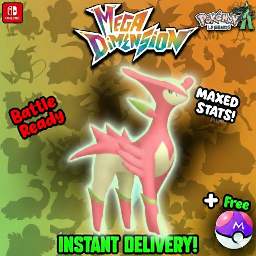 Shiny Virizion Pokemon Legends Za Mega Dimension DLC 6IV Competitive Battle Ready - Pokémon Legends: Z-A digital Pokémon