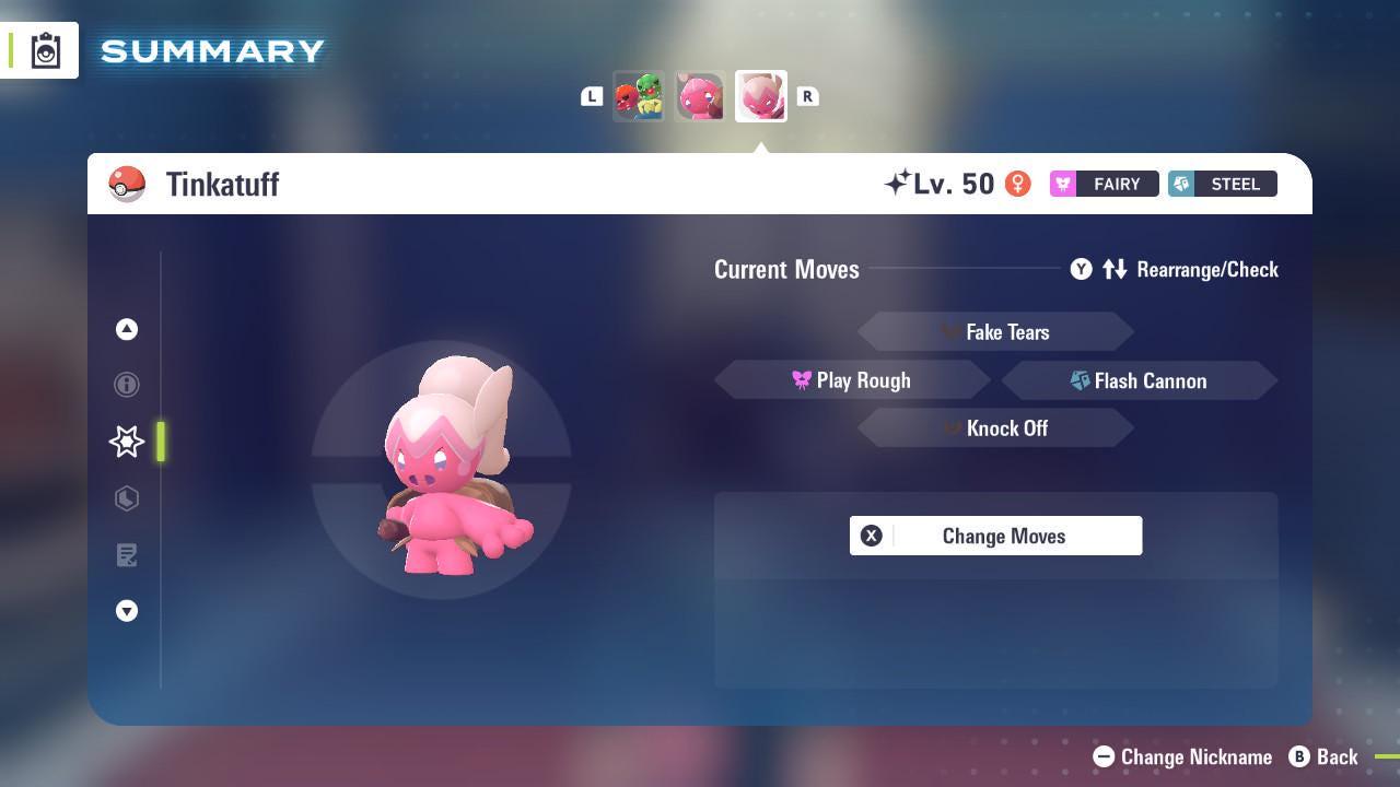 Shiny Tinkatuff Pokemon Legends ZA Mega Dimension DLC 6IV Competitive Battle Ready - Pokémon Legends: Z-A digital Pokémon