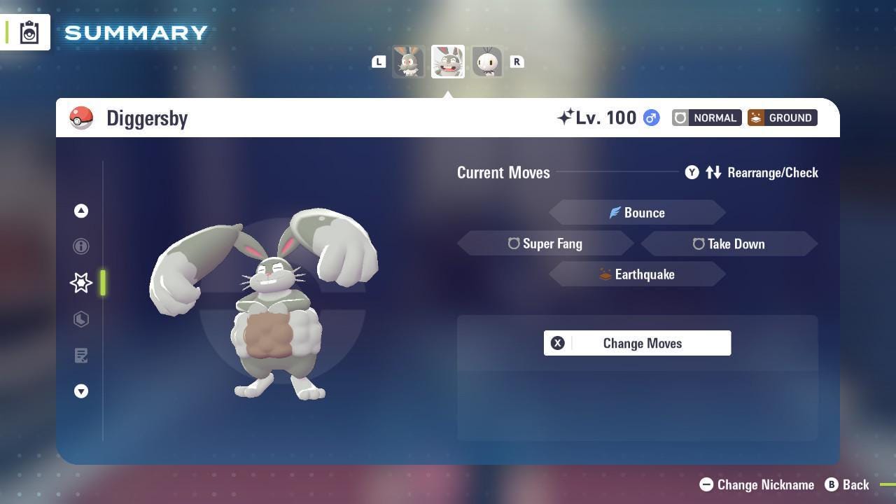 Shiny DIGGERSBY Pokémon Legends ZA 6IV Competitive Battle Ready - Pokémon Legends: Z-A digital Pokémon trade image 3