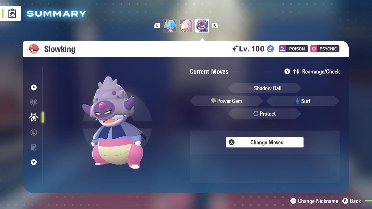 Pokemon Za Shiny 6IV GALARIAN SLOWKING Pokémon Legends ZA 6IV Competitive Battle - Pokémon Legends: Z-A digital Pokémon trade