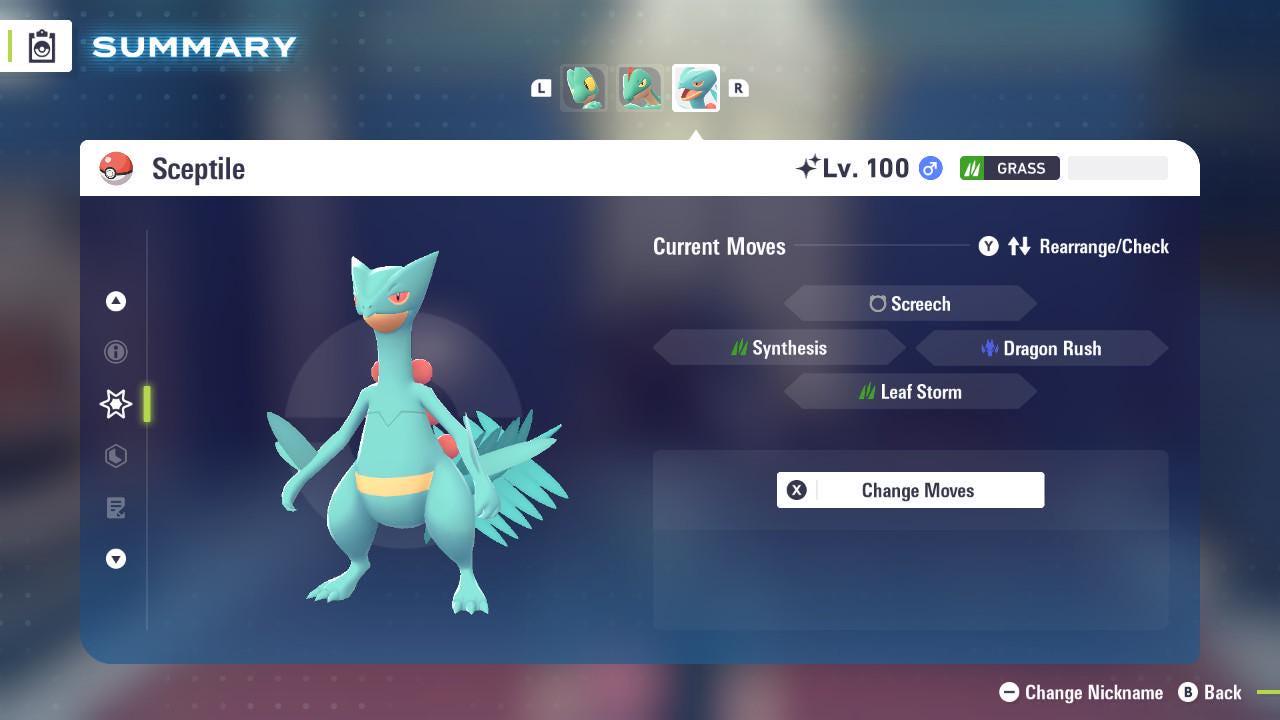 Shiny Sceptile Pokemon Legends ZA Mega Dimension DLC 6IV Competitive Battle Ready - Pokémon Legends: Z-A digital Pokémon