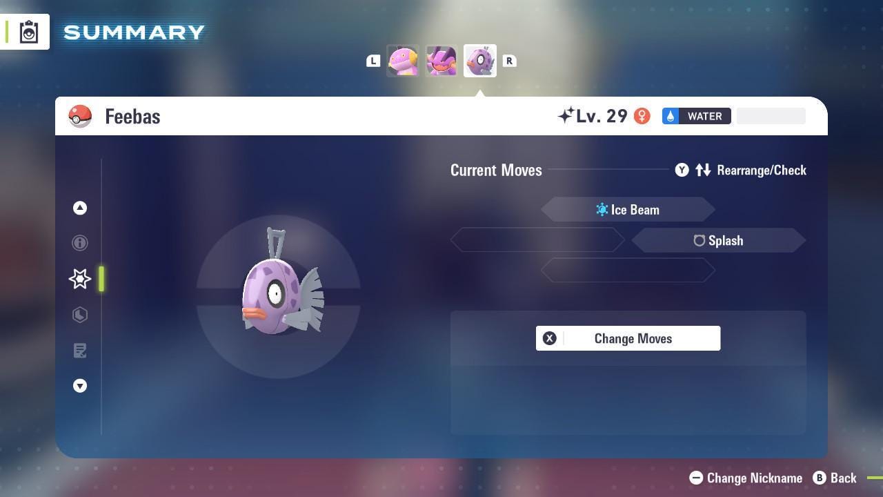 Shiny Feebas Pokemon Legends ZA Mega Dimension DLC 6IV Competitive Battle Ready - Pokémon Legends: Z-A digital Pokémon trade