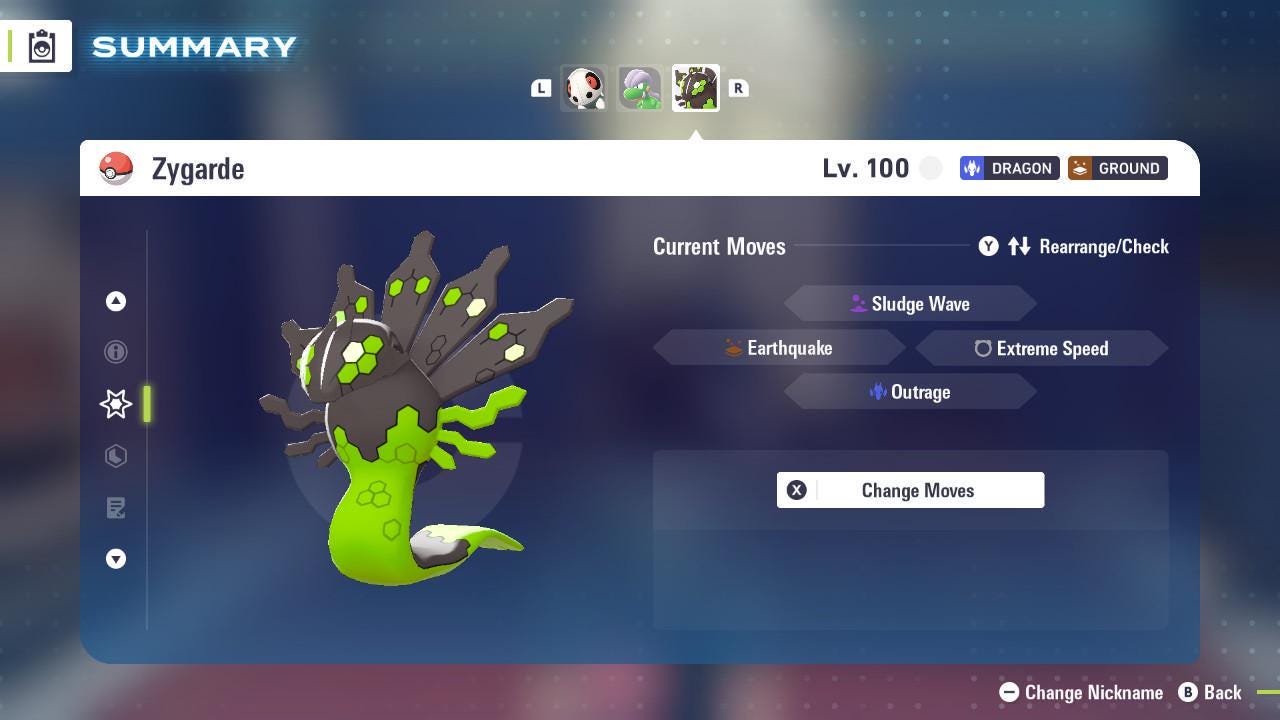 Pokemon Za Non Shiny 6IV 50% ZYGARDE Competitive Battle Ready - Pokémon Legends: Z-A digital Pokémon trade image 4