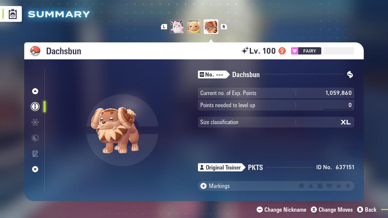Shiny Dachsbun Pokemon Legends ZA Mega Dimension DLC 6IV Competitive Battle Ready - Pokémon Legends: Z-A digital Pokémon