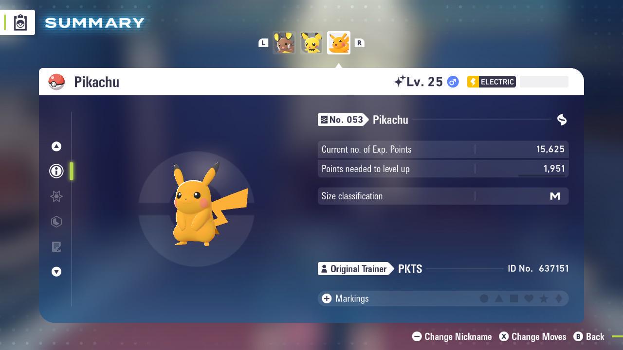 Shiny PIKACHU Pokémon Legends ZA 6IV Competitive Battle Ready - Pokémon Legends: Z-A digital Pokémon trade image 3