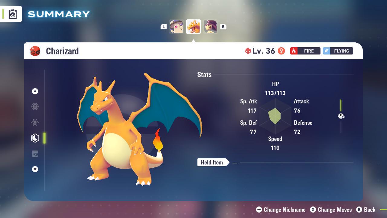 Pokemon Za Non Shiny 6IV Event B1G0006 December CHARIZARD Pokémon Legends ZA 6IV - Pokémon Legends: Z-A digital Pokémon trade