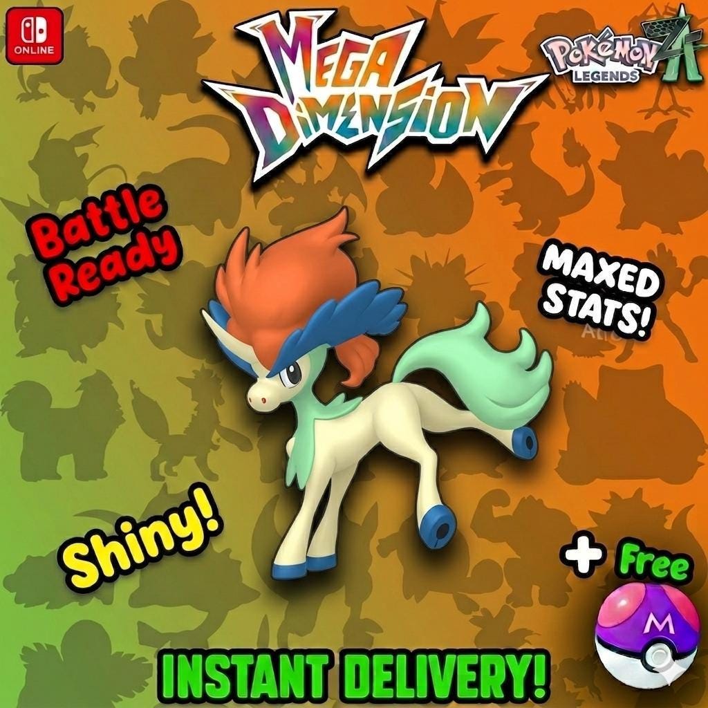 Shiny Keldeo Pokemon Legends Za Mega Dimension DLC 6IV Competitive Battle Ready - Pokémon Legends: Z-A digital Pokémon trade