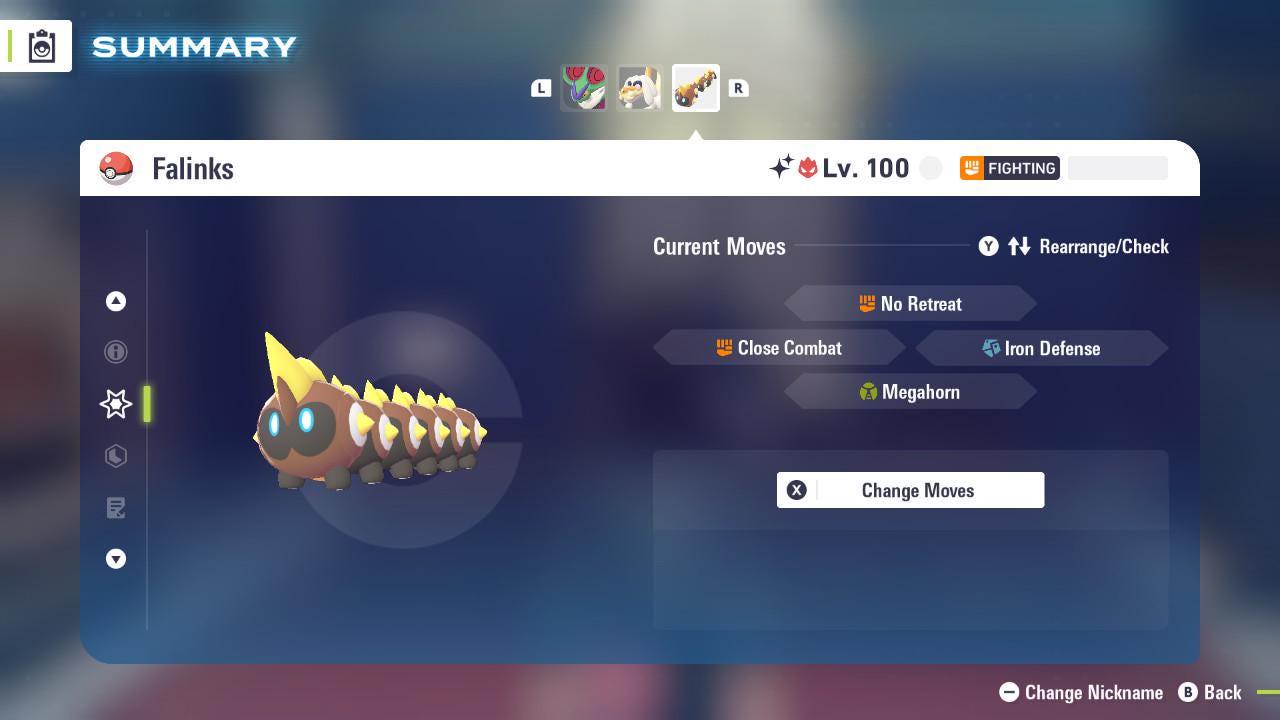 Shiny Alpha Falinks Pokémon Legends ZA 6IV Competitive Battle Ready - Pokémon Legends: Z-A digital Pokémon trade image 4