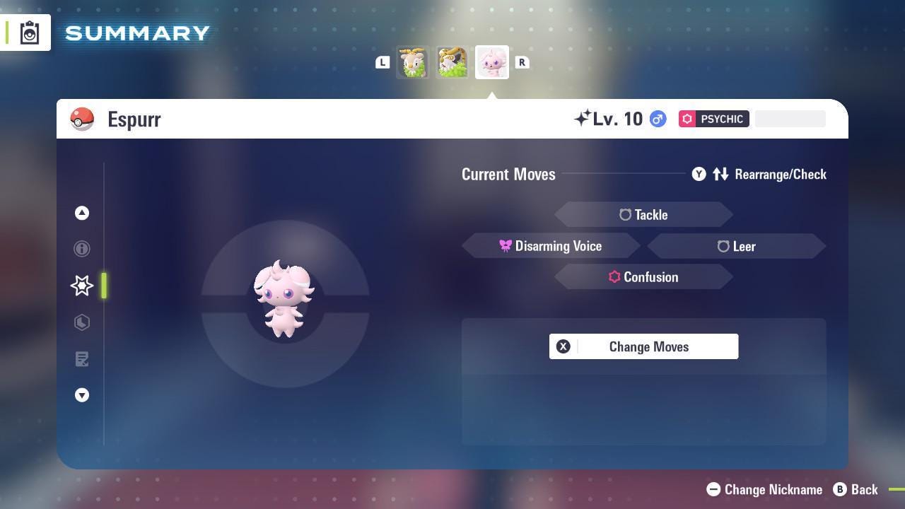 Shiny ESPURR Pokémon Legends ZA 6IV Competitive Battle Ready - Pokémon Legends: Z-A digital Pokémon trade image 4