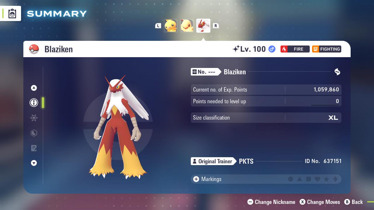 Shiny Blaziken Pokemon Legends ZA Mega Dimension DLC 6IV Competitive Battle Ready - Pokémon Legends: Z-A digital Pokémon