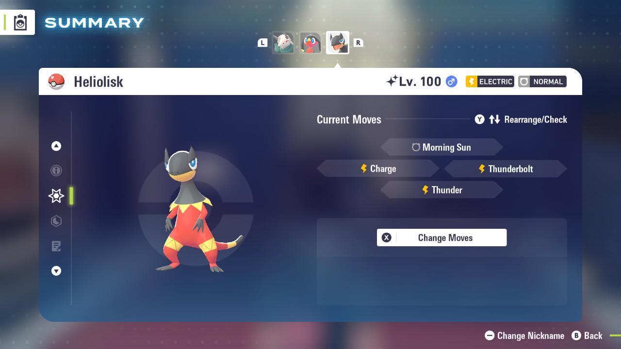 Shiny HELIOLISK Pokémon Legends ZA 6IV Competitive Battle Ready - Pokémon Legends: Z-A digital Pokémon trade image 3