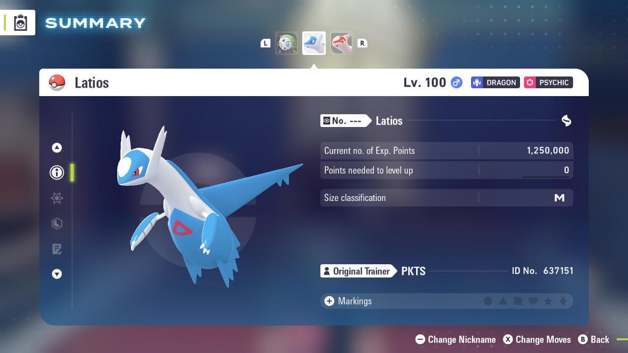 Non Shiny 6IV Latios Pokemon Legends Za Mega Dimension DLC 6IV Competitive Battle - Pokémon Legends: Z-A digital Pokémon
