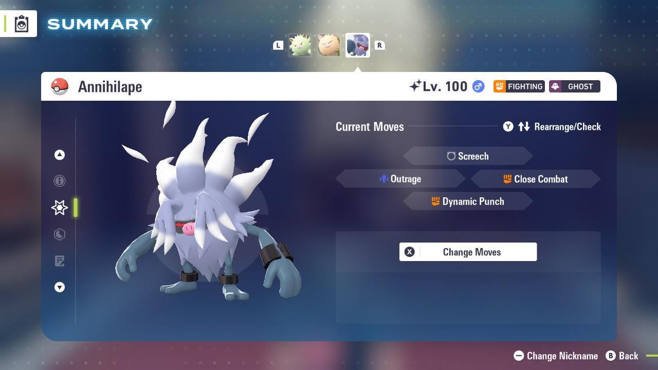 Shiny Annihilape Pokemon Legends ZA Mega Dimension DLC 6IV Competitive Battle - Pokémon Legends: Z-A digital Pokémon trade