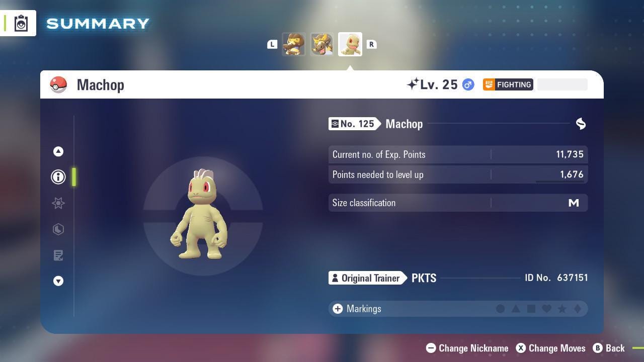 Shiny MACHOP Pokémon Legends ZA 6IV Competitive Battle Ready - Pokémon Legends: Z-A digital Pokémon trade image 2