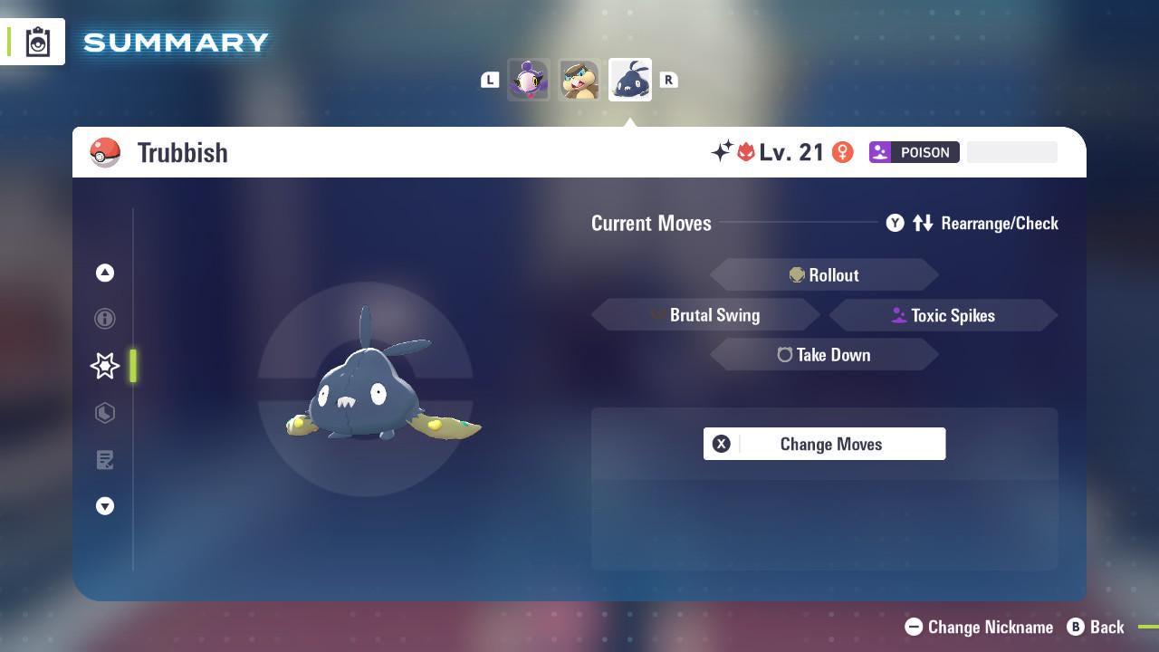 Shiny Alpha Trubbish Pokémon Legends ZA 6IV Competitive Battle Ready - Pokémon Legends: Z-A digital Pokémon trade image 3