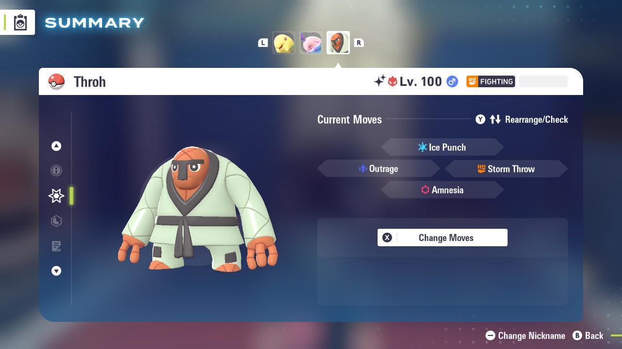 Shiny Alpha Throh Pokemon Legends Za Mega Dimension DLC 6IV Competitive Battle - Pokémon Legends: Z-A digital Pokémon trade