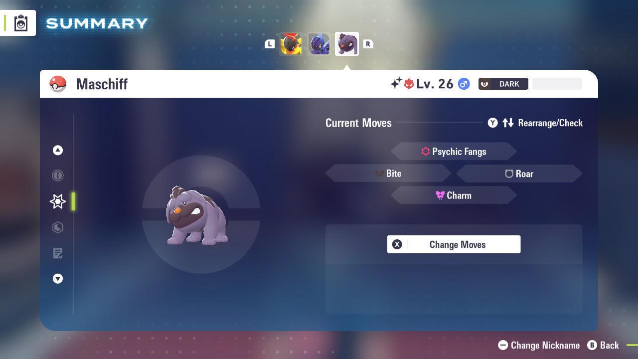 Shiny Alpha Maschiff Pokemon Legends Za Mega Dimension DLC 6IV Competitive Battle - Pokémon Legends: Z-A digital Pokémon