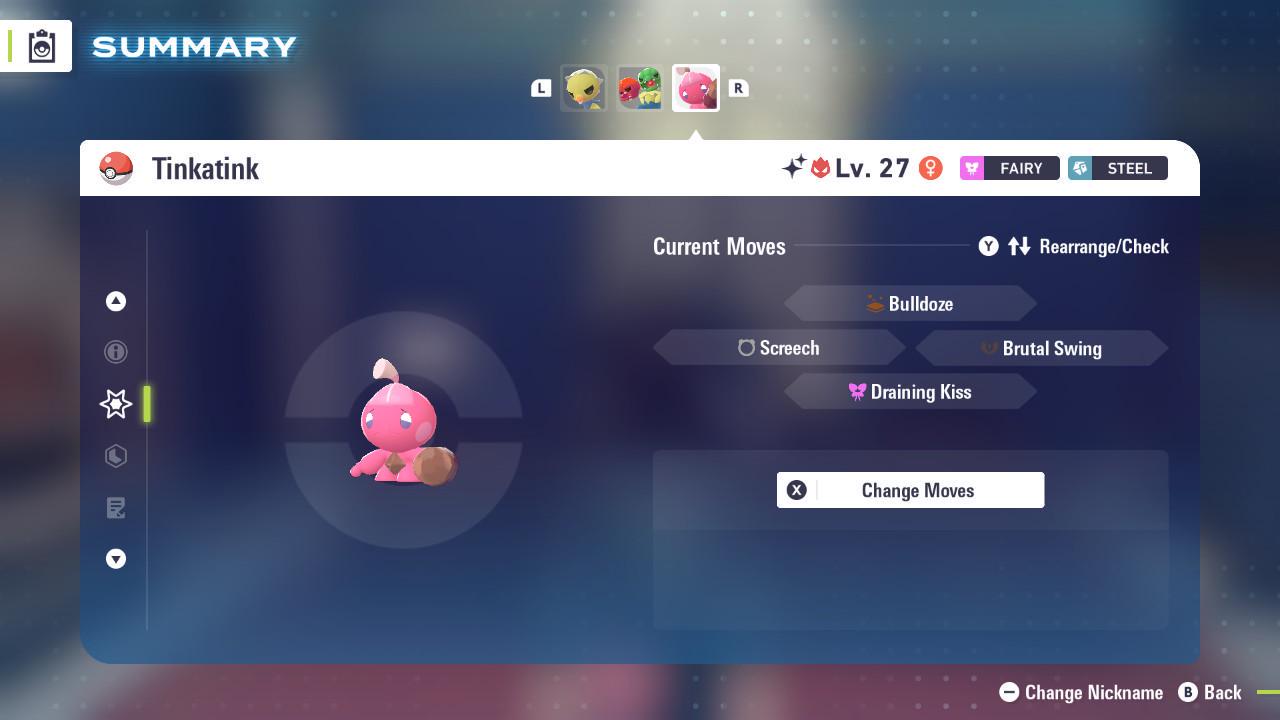 Shiny Alpha Tinkatink Pokémon Legends ZA 6IV Competitive Battle Ready - Pokémon Legends: Z-A digital Pokémon trade image 3