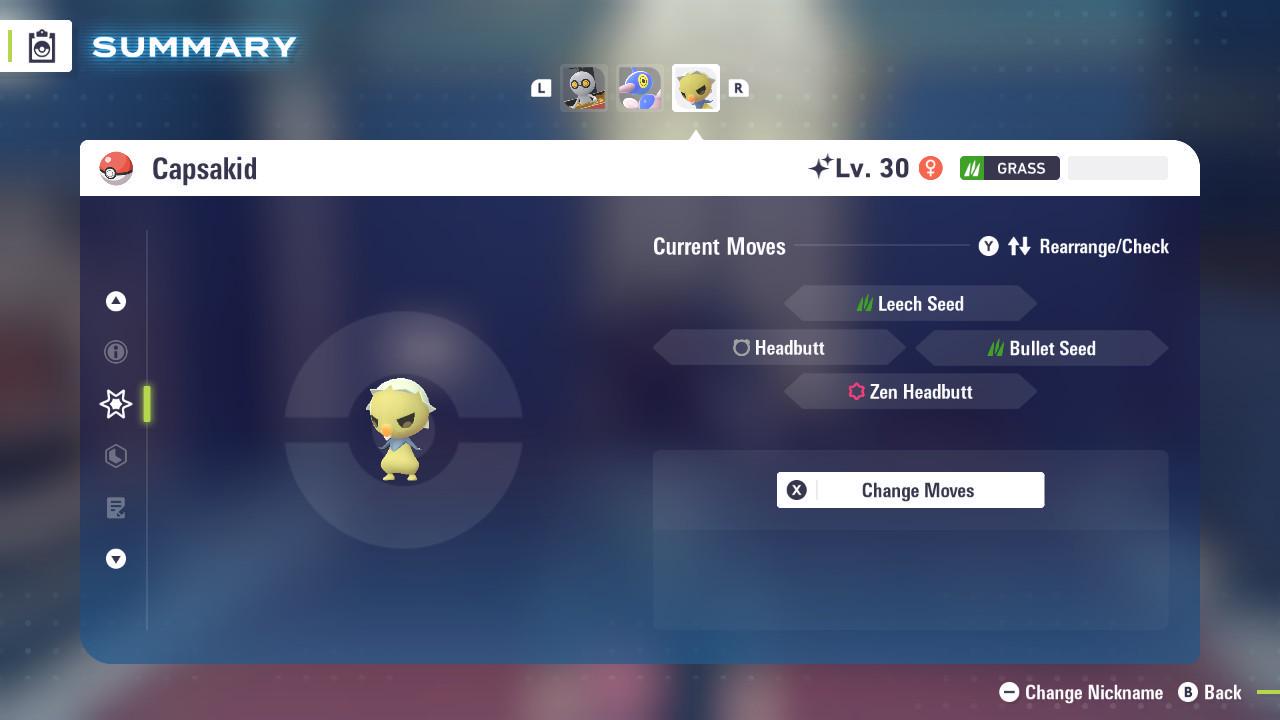 Shiny Capsakid Pokemon Legends ZA Mega Dimension DLC 6IV Competitive Battle Ready - Pokémon Legends: Z-A digital Pokémon