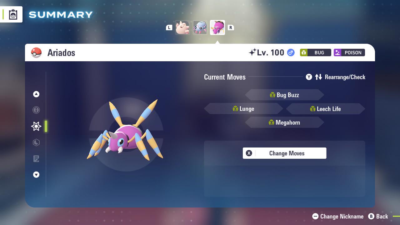 Shiny ARIADOS Pokémon Legends ZA 6IV Competitive Battle Ready - Pokémon Legends: Z-A digital Pokémon trade image 3