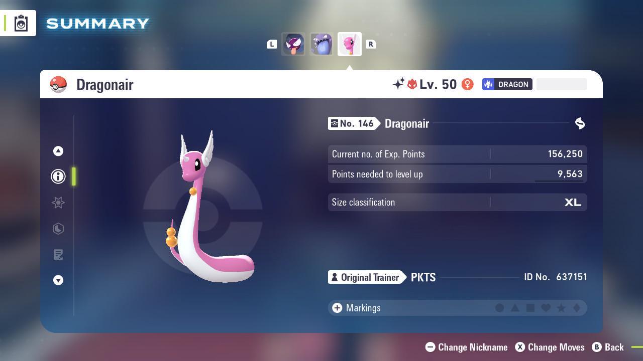Shiny Alpha Dragonair Pokémon Legends ZA 6IV Competitive Battle Ready - Pokémon Legends: Z-A digital Pokémon trade image 3