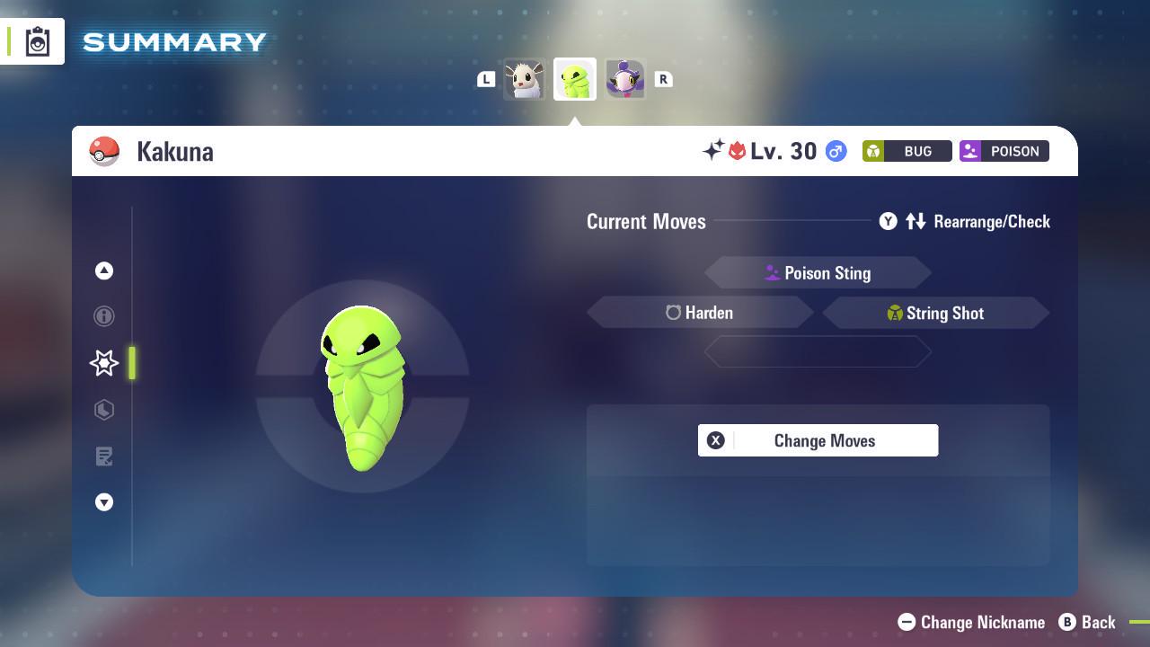 Shiny Alpha Kakuna Pokémon Legends ZA 6IV Competitive Battle Ready - Pokémon Legends: Z-A digital Pokémon trade image 3