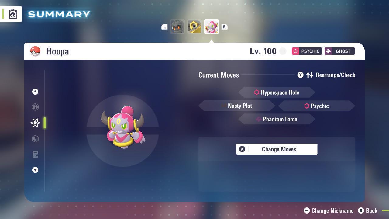 Non Shiny 6IV Hoopa Pokemon Legends Za Mega Dimension DLC 6IV Competitive Battle - Pokémon Legends: Z-A digital Pokémon trade
