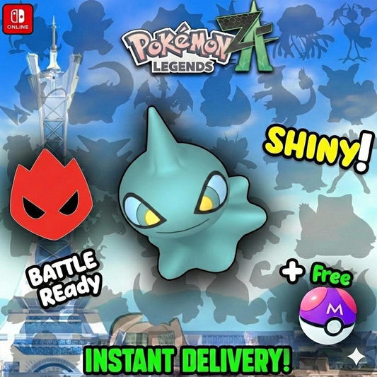 Shiny Alpha Shuppet Pokémon Legends ZA 6IV Competitive Battle Ready - Pokémon Legends: Z-A digital Pokémon trade by
