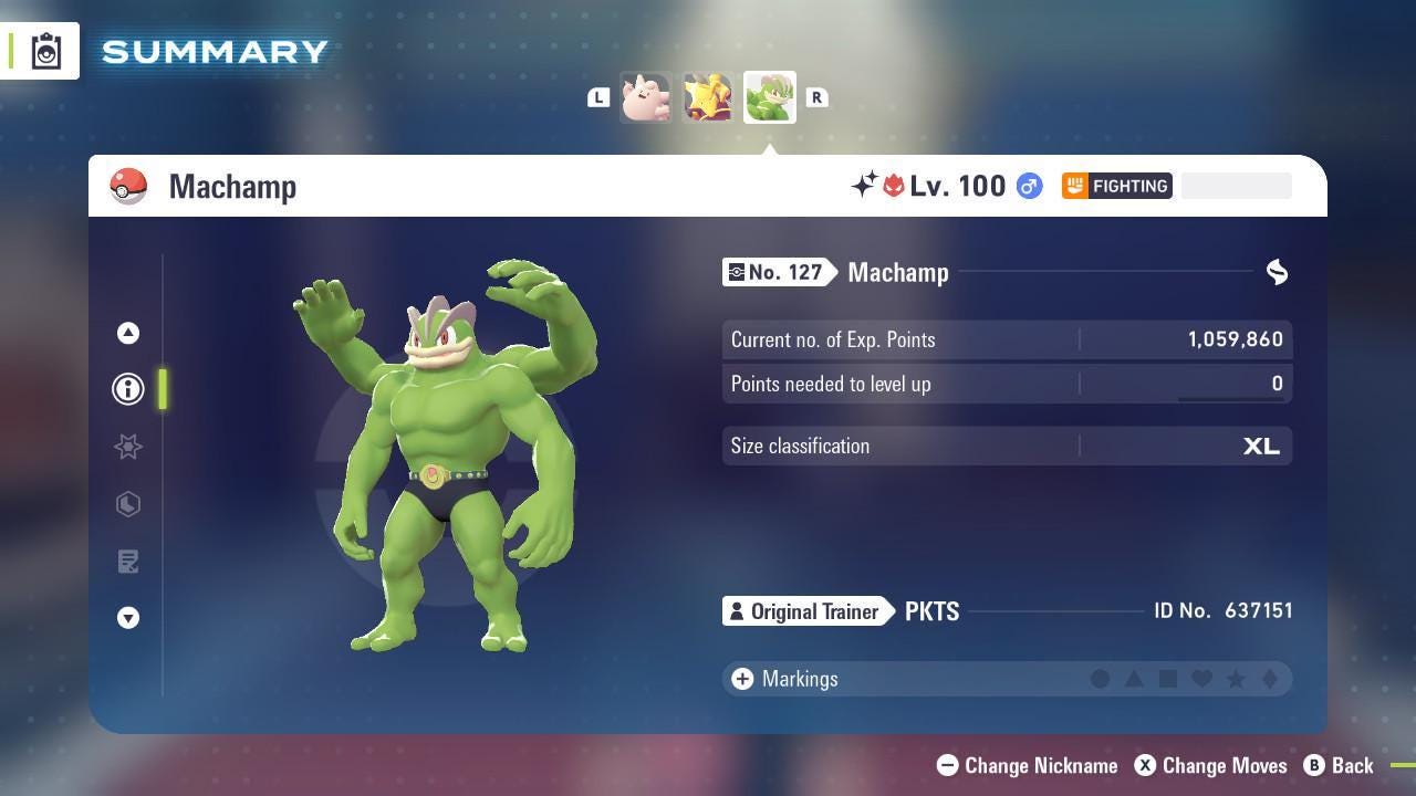 Shiny Alpha Machamp Pokémon Legends ZA 6IV Competitive Battle Ready - Pokémon Legends: Z-A digital Pokémon trade image 3