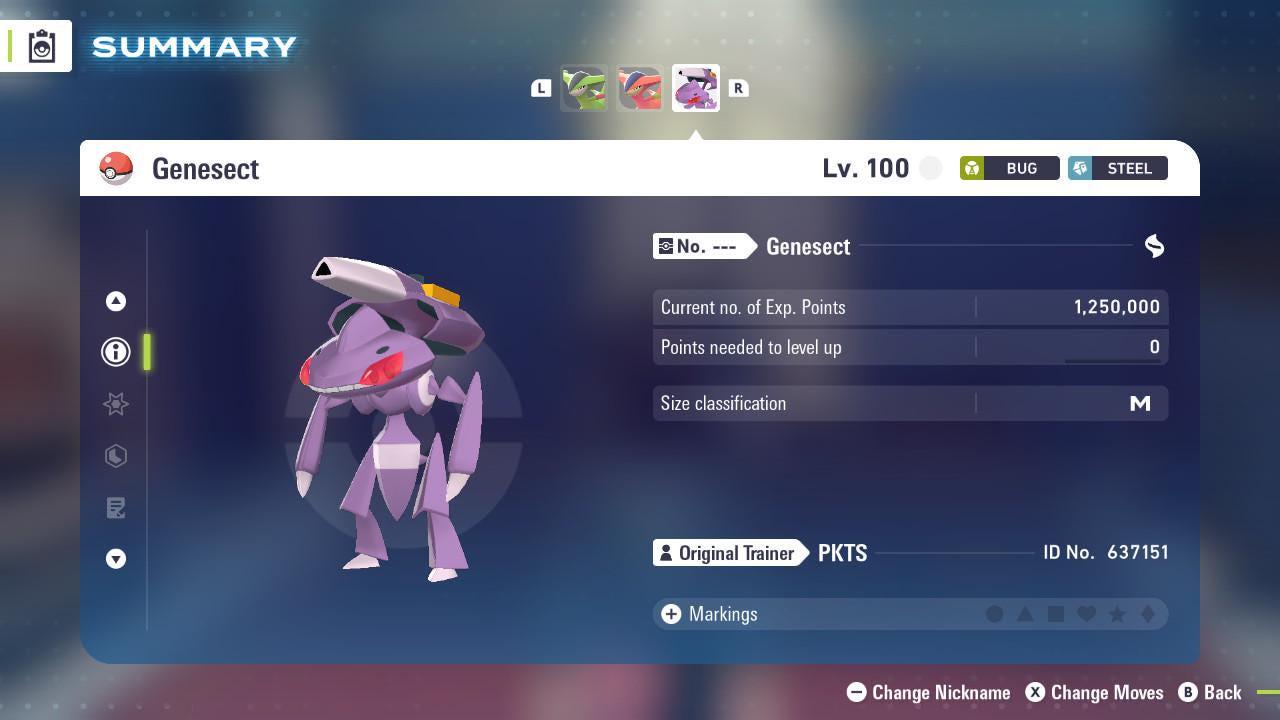 Non Shiny 6IV Genesect Pokemon Legends Za Mega Dimension DLC 6IV Competitive Battle Ready – image 3