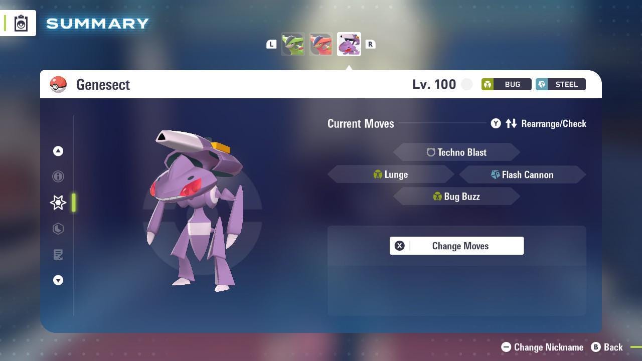 Non Shiny 6IV Genesect Pokemon Legends Za Mega Dimension DLC 6IV Competitive Battle Ready – image 4