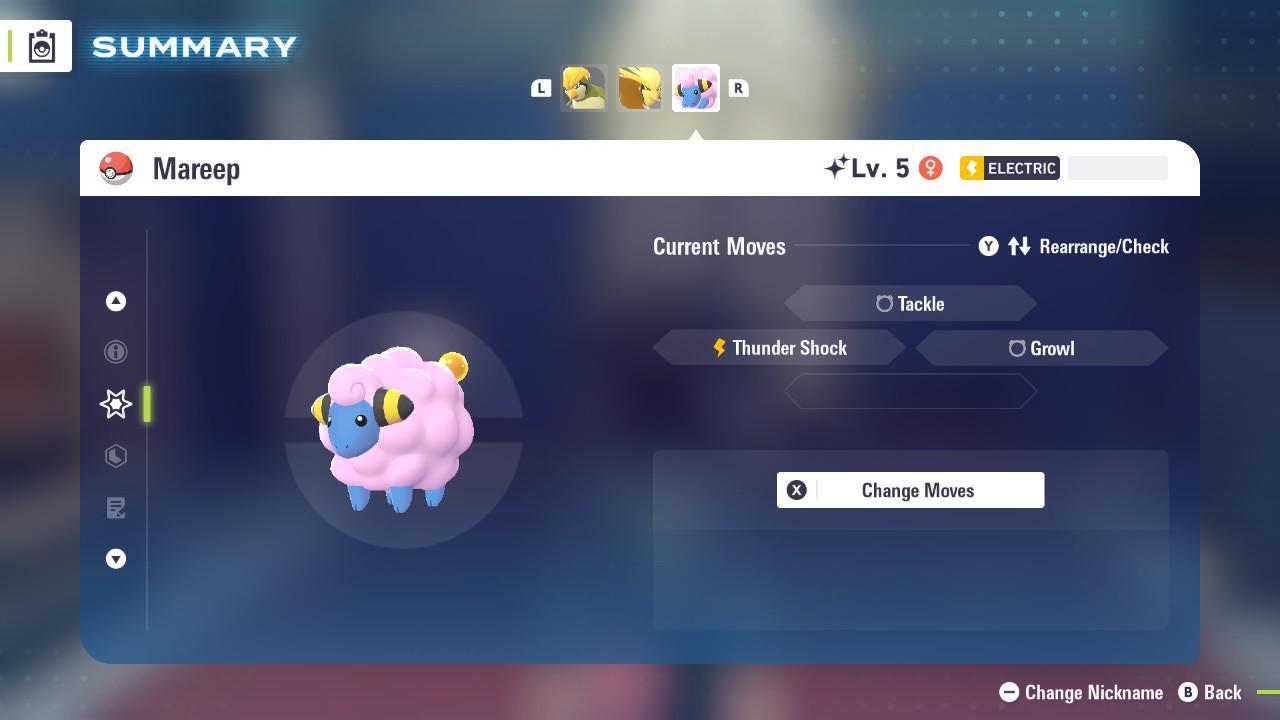Shiny MAREEP Pokémon Legends ZA 6IV Competitive Battle Ready - Pokémon Legends: Z-A digital Pokémon trade image 3