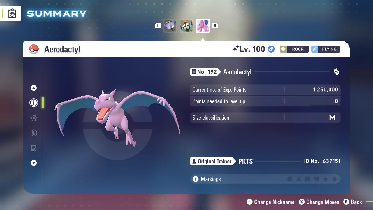 Shiny AERODACTYL Pokémon Legends ZA 6IV Competitive Battle Ready - Pokémon Legends: Z-A digital Pokémon trade image 3