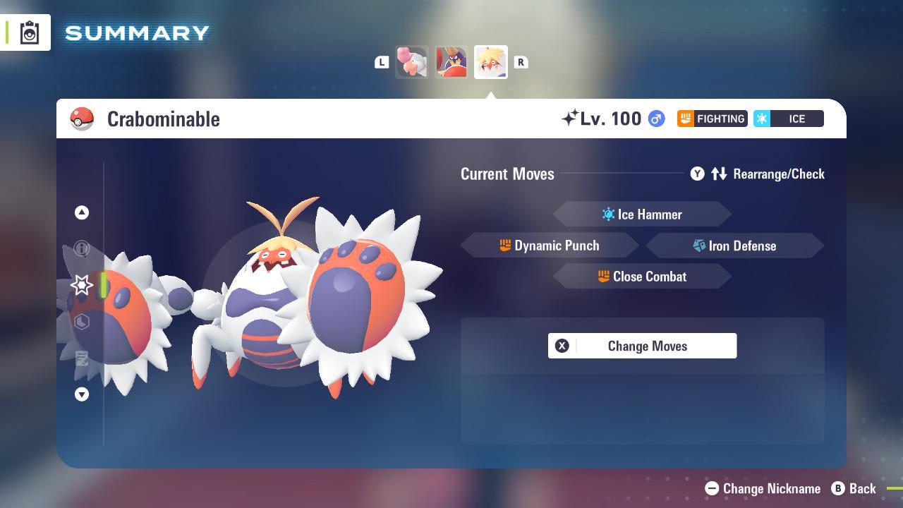 Shiny Crabominable Pokemon Legends ZA Mega Dimension DLC 6IV Competitive Battle - Pokémon Legends: Z-A digital Pokémon trade