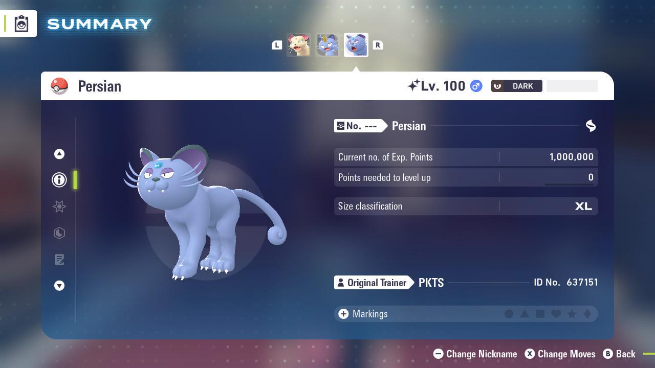 Shiny Alolan Persian Pokemon Legends ZA Mega Dimension DLC 6IV Competitive Battle - Pokémon Legends: Z-A digital Pokémon