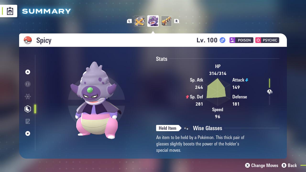 Pokemon Za Non Shiny GALARIAN SLOWKING Pokémon Legends ZA 6IV Competitive Battle - Pokémon Legends: Z-A digital Pokémon trade
