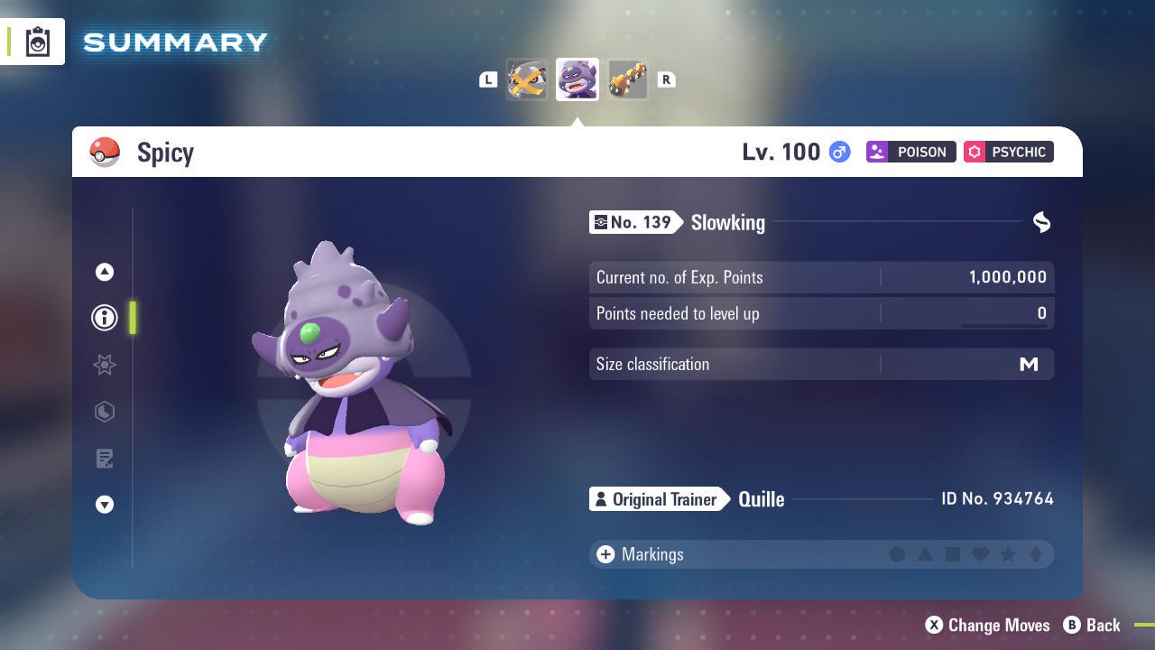Pokemon Za Non Shiny GALARIAN SLOWKING Pokémon Legends ZA 6IV Competitive Battle - Pokémon Legends: Z-A digital Pokémon trade