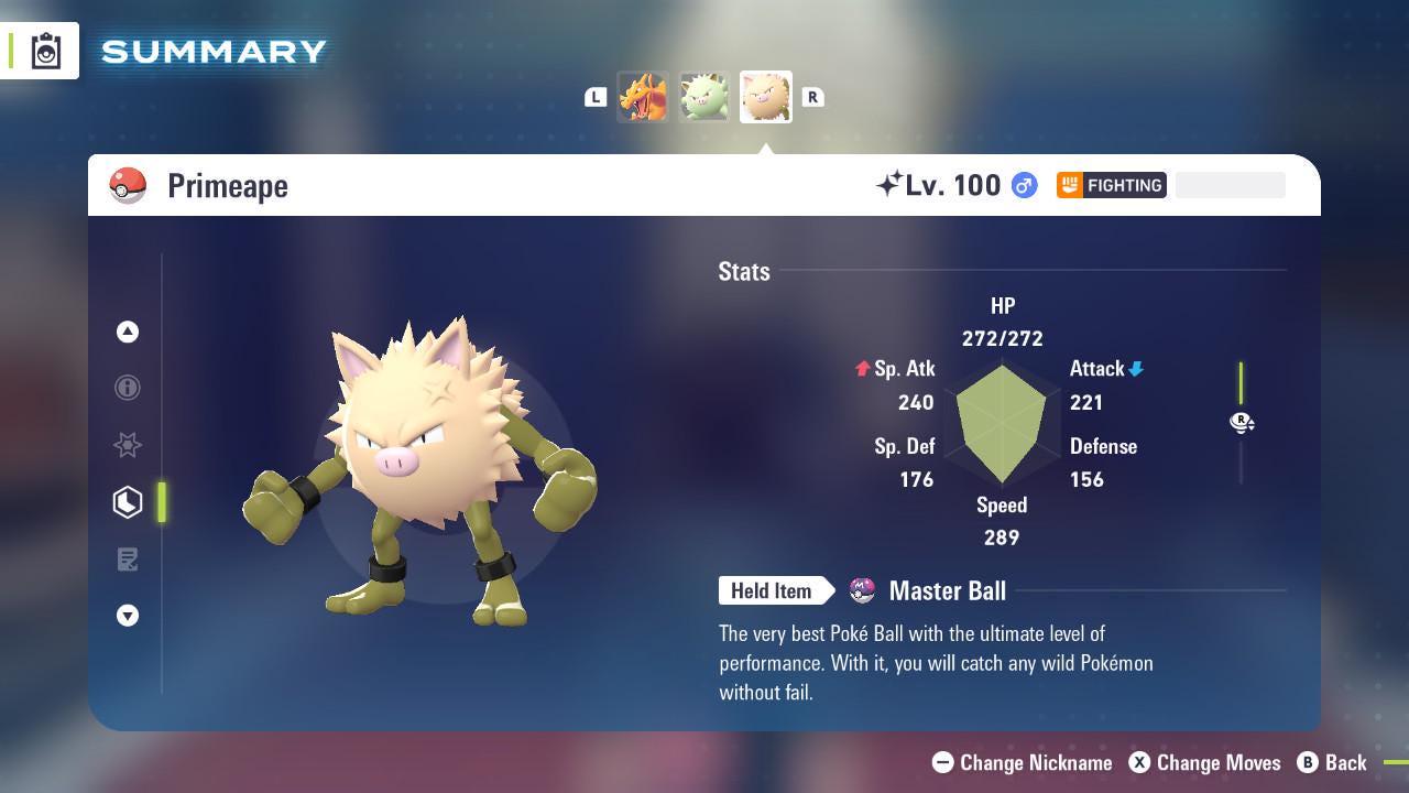 Shiny Primeape Pokemon Legends ZA Mega Dimension DLC 6IV Competitive Battle Ready - Pokémon Legends: Z-A digital Pokémon