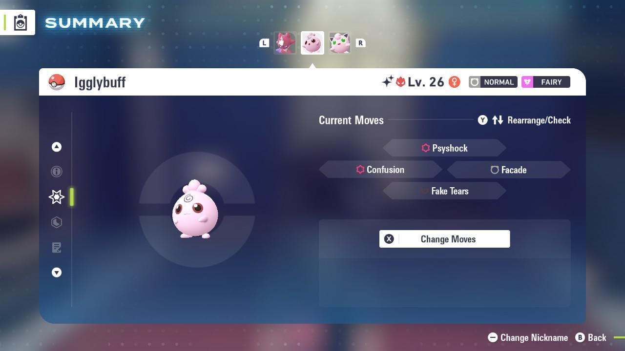 Shiny Alpha Igglybuff Pokemon Legends Za Mega Dimension DLC 6IV Competitive Battle - Pokémon Legends: Z-A digital Pokémon