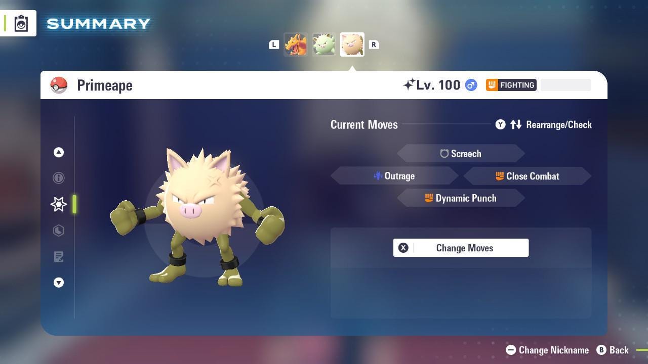 Shiny Primeape Pokemon Legends ZA Mega Dimension DLC 6IV Competitive Battle Ready - Pokémon Legends: Z-A digital Pokémon