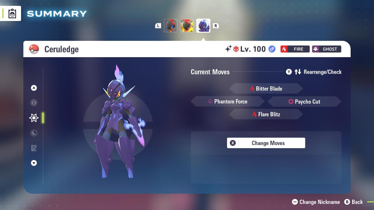 Shiny Alpha Ceruledge Pokemon Legends Za Mega Dimension DLC 6IV Competitive Battle - Pokémon Legends: Z-A digital Pokémon