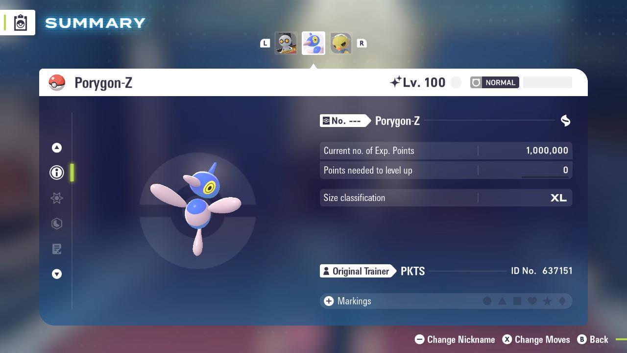 Shiny Porygon Z Pokemon Legends ZA Mega Dimension DLC 6IV Competitive Battle Ready - Pokémon Legends: Z-A digital Pokémon