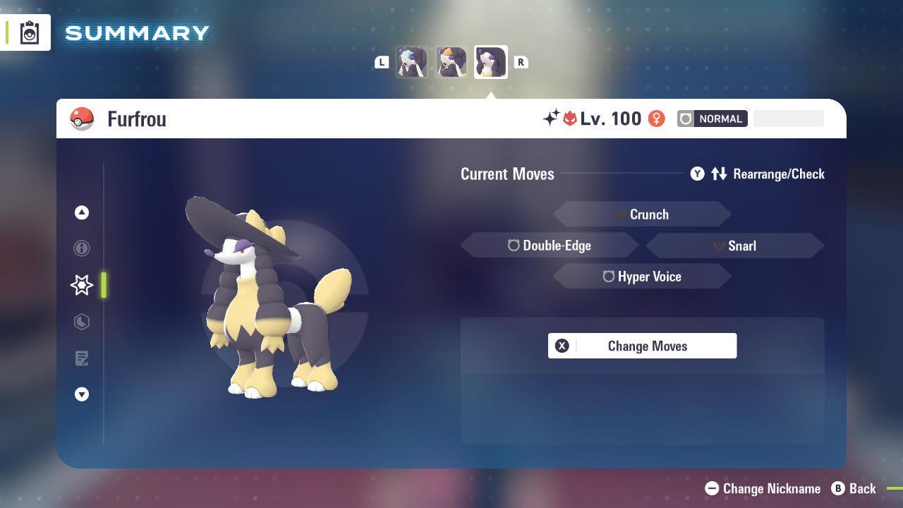 Shiny Alpha Debutante Furfrou Pokémon Legends ZA 6IV Competitive Battle Ready - Pokémon Legends: Z-A digital Pokémon trade