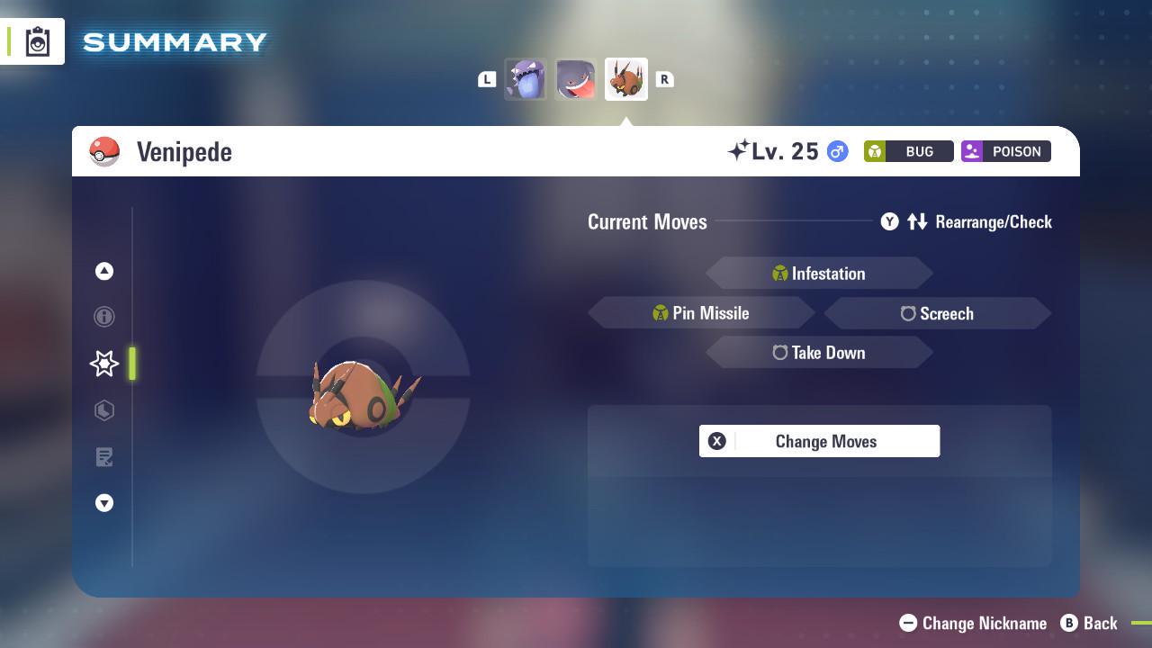Shiny VENIPEDE Pokémon Legends ZA 6IV Competitive Battle Ready - Pokémon Legends: Z-A digital Pokémon trade image 3