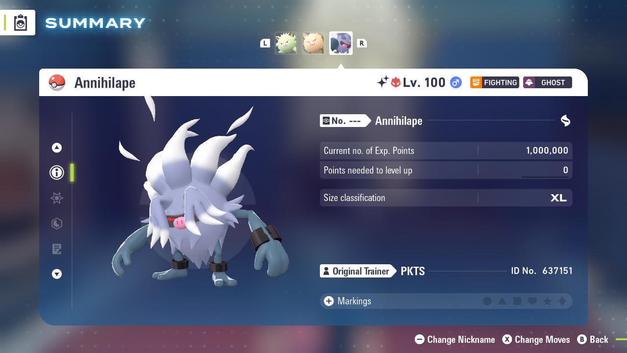 Alpha Annihilape Shiny 6IV Pokemon Legends ZA Mega Dimension DLC Pokemon Legends - Pokémon Legends: Z-A digital Pokémon trade