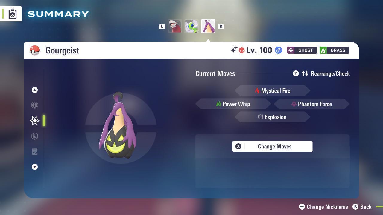 Shiny Alpha Gourgeist Pokémon Legends ZA 6IV Competitive Battle Ready – image 3